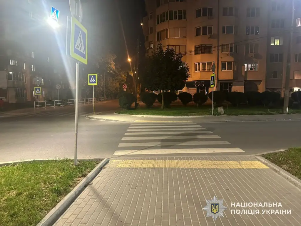 У Тернополі п’яний водій збив підлітка на пішохідному переході