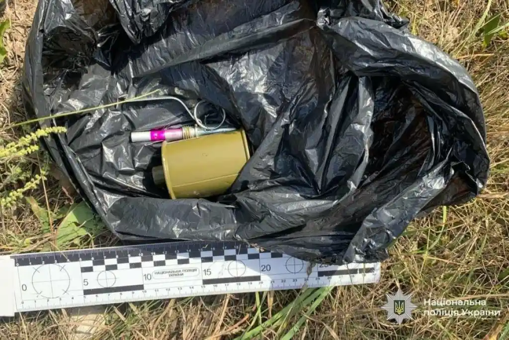 На Тернопільщині поліція затримала чоловіка з гранатою в кишені
