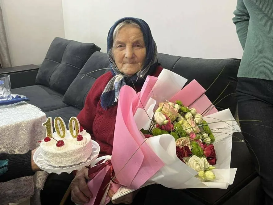 На Тернопільщині відзначили 100-річний ювілей жінки, яка розкрила секрет свого довголіття