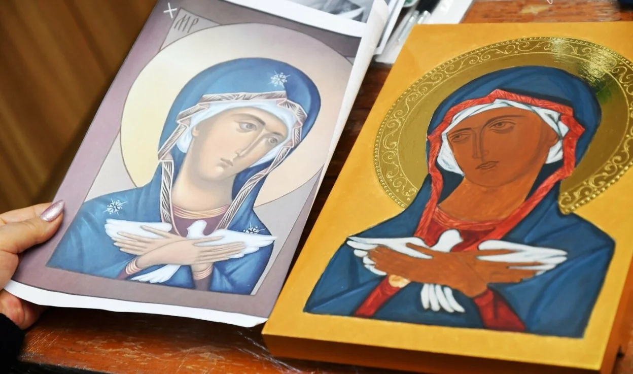 У Тернополі діє майстерня іконопису «Під Покровом Богородиці»