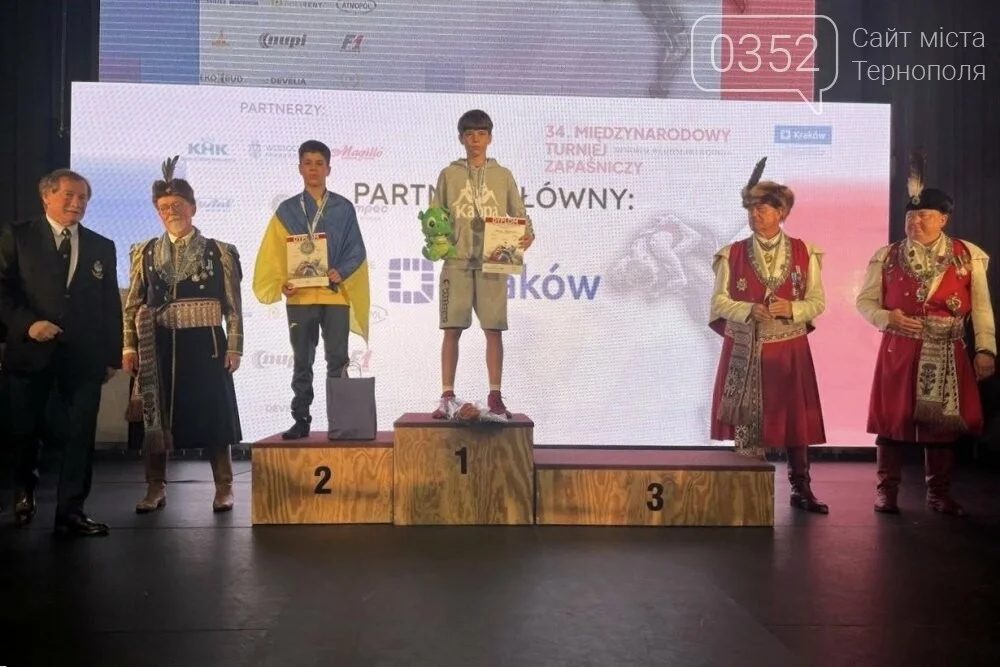 Тернопільські борці вибороли медалі на міжнародному турнірі в Кракові Тернопільські борці вибороли медалі на міжнародному турнірі в Кракові