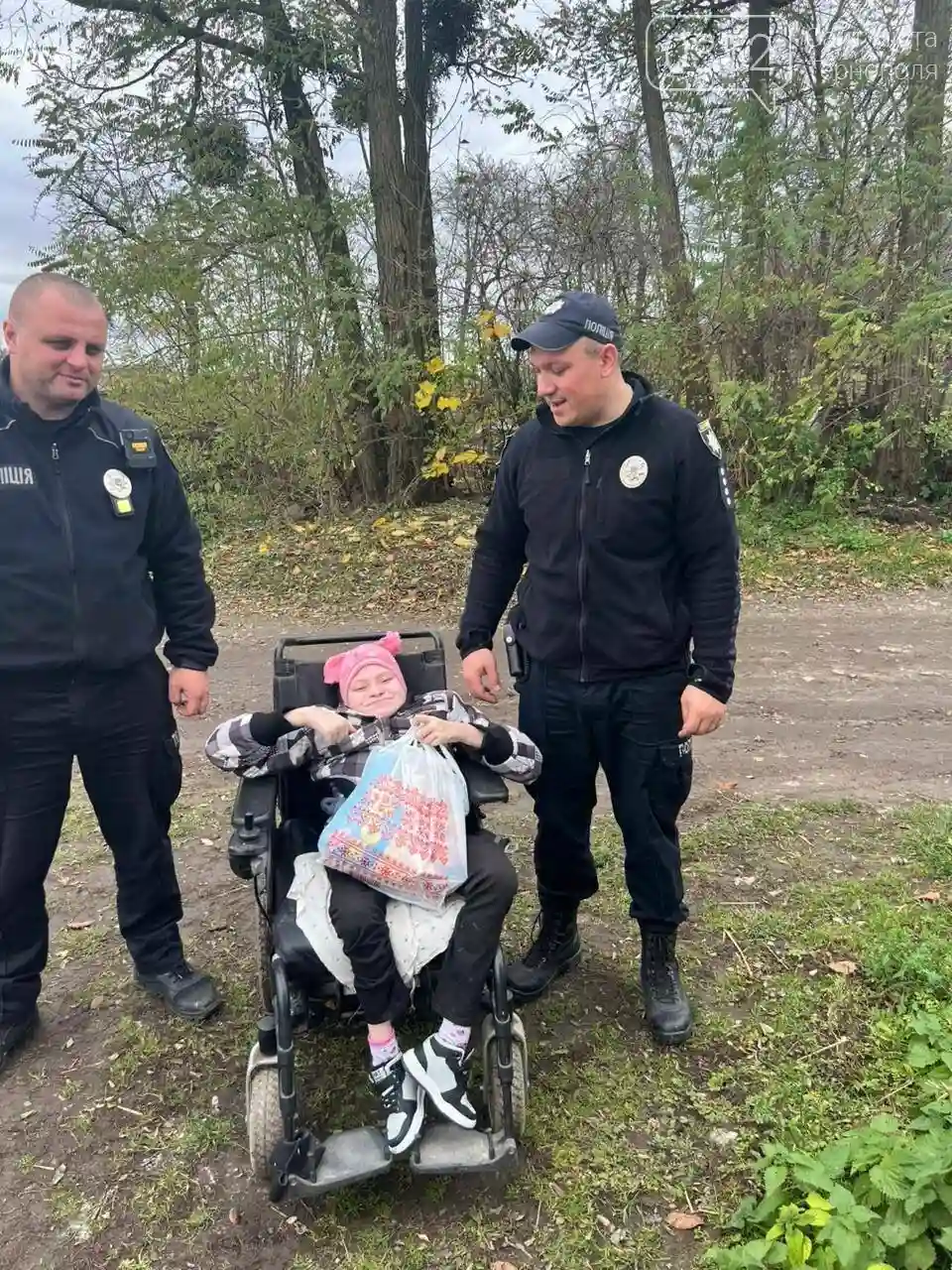 Поліцейські Шумської громади допомогли здійснити мрію дівчинки з інвалідністю