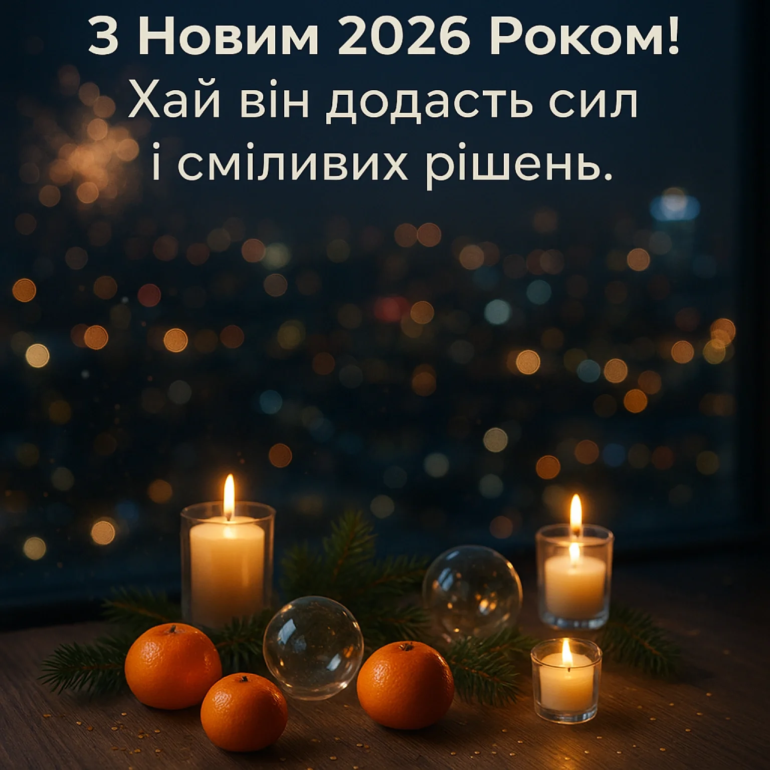 Привітання з новим роком 2026 своїми словами Привітання з новим роком 2026 своїми словами