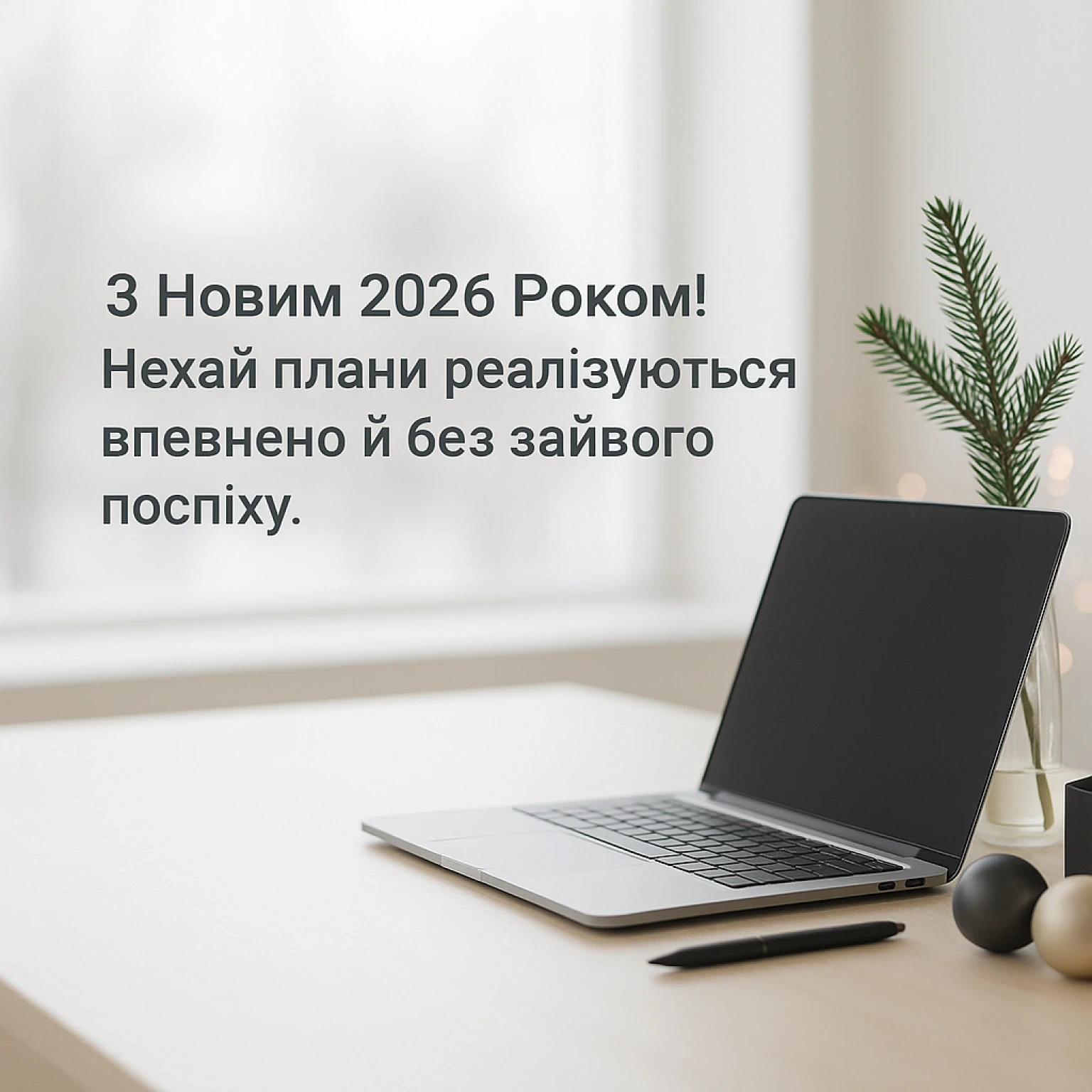 Привітання з новим роком 2026 своїми словами Привітання з новим роком 2026 своїми словами