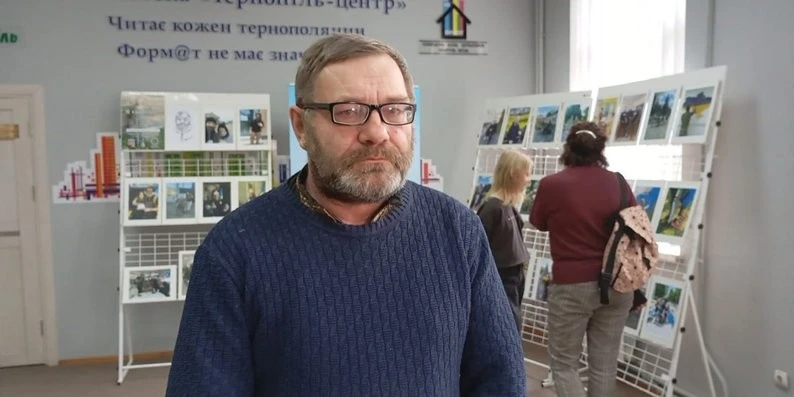 У Тернополі відкрили виставку, що показує війну очима Валентини Загнетової У Тернополі відкрили виставку, що показує війну очима Валентини Загнетової
