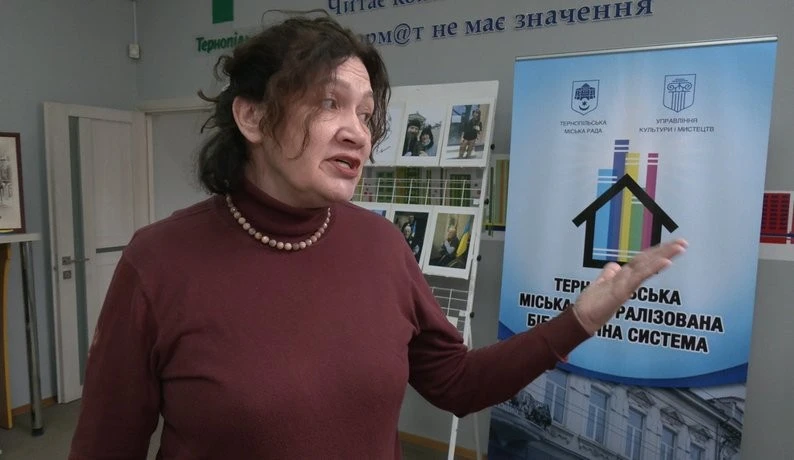 У Тернополі відкрили виставку, що показує війну очима Валентини Загнетової У Тернополі відкрили виставку, що показує війну очима Валентини Загнетової