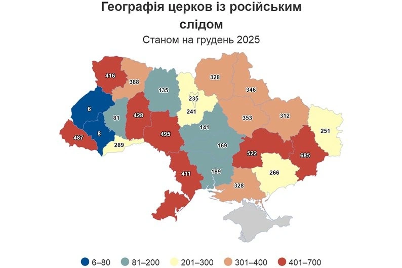 На Житомирщині 135 церков приховують зв’язок з Московським патріархатом