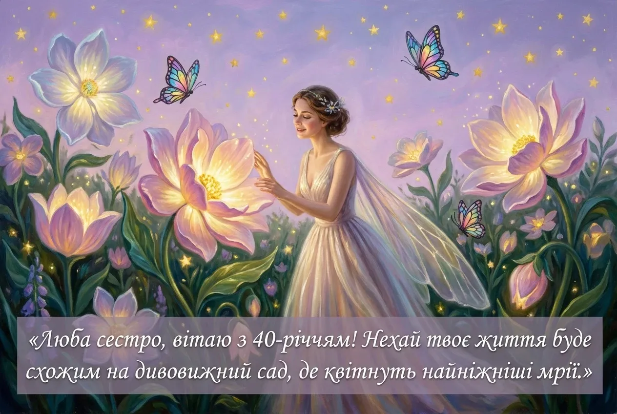 з ювілеєм 40 років сестрі з ювілеєм 40 років сестрі