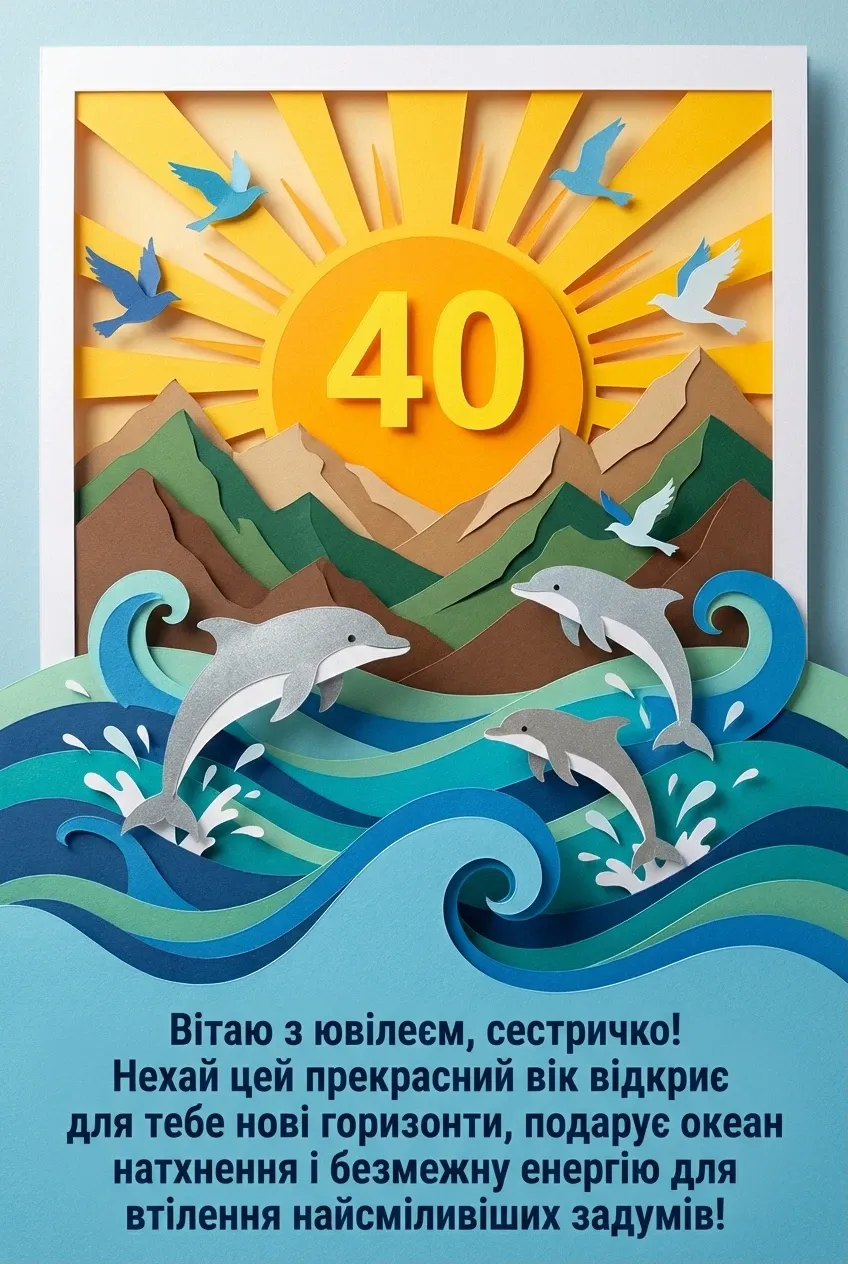 з ювілеєм 40 років сестрі з ювілеєм 40 років сестрі