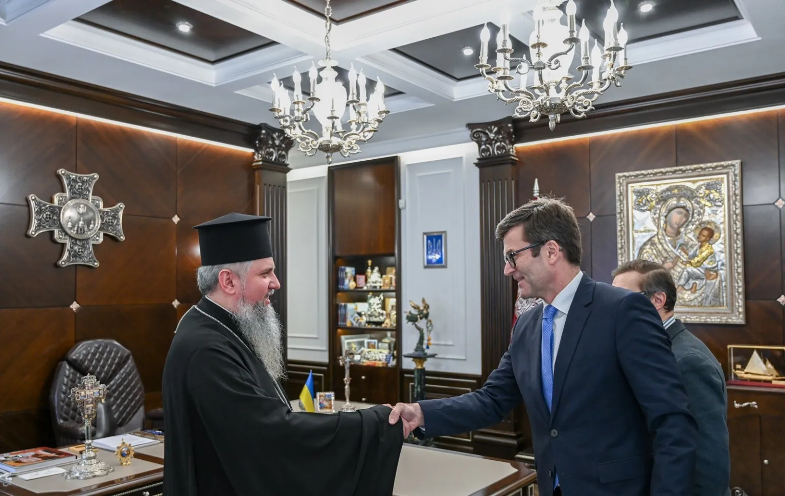 Європейський вектор та релігійна безпека: результати зустрічі Митрополита Епіфанія з послом Німеччини