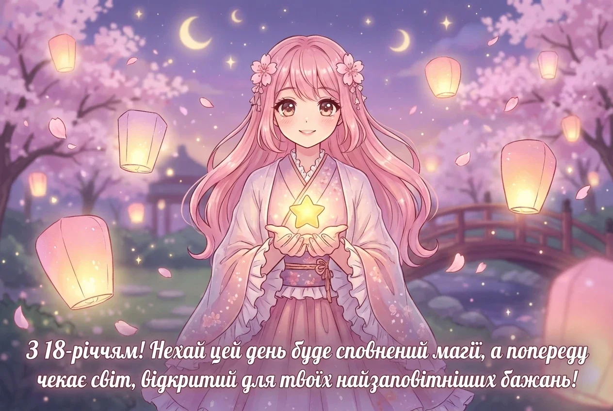 вітання з днем народження 18 років дівчинці вітання з днем народження 18 років дівчинці