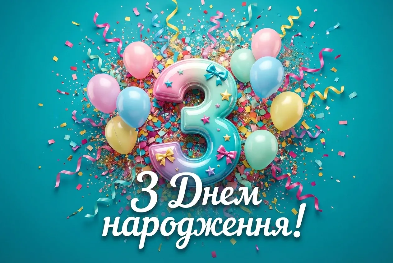 вітання дівчинці 3 роки з днем народження вітання дівчинці 3 роки з днем народження