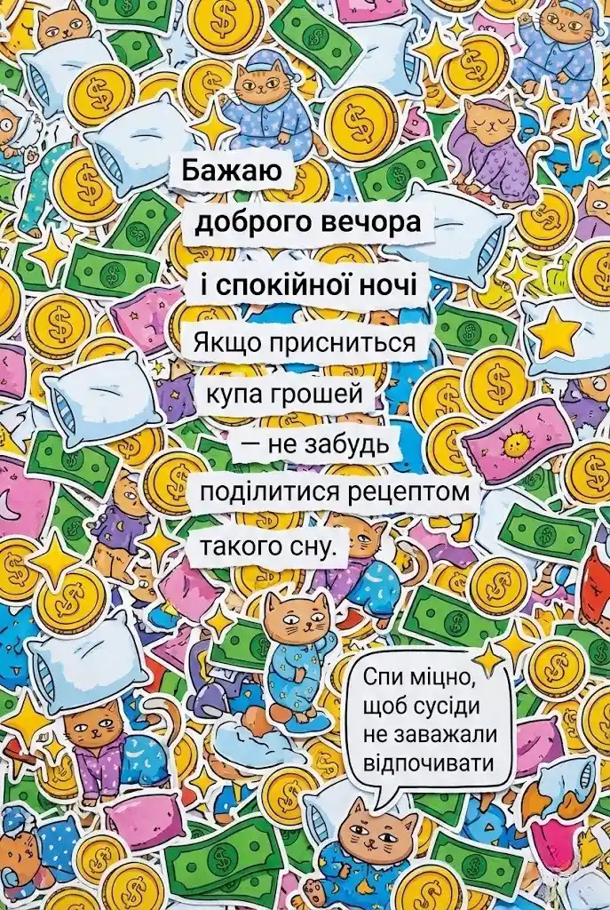 Доброго вечора і спокійної ночі: найкращі картинки та душевні побажання для затишного відпочинку