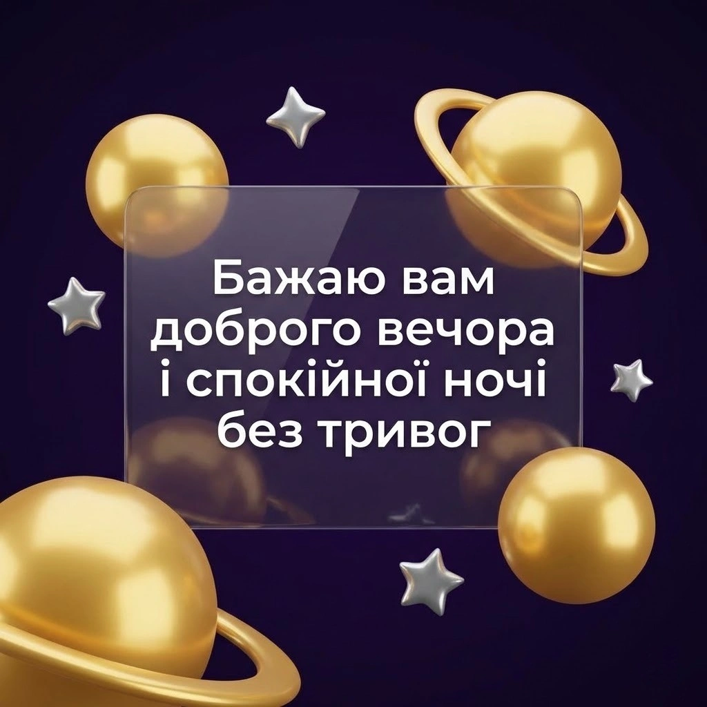 Доброго вечора і спокійної ночі: найкращі картинки та душевні побажання для затишного відпочинку