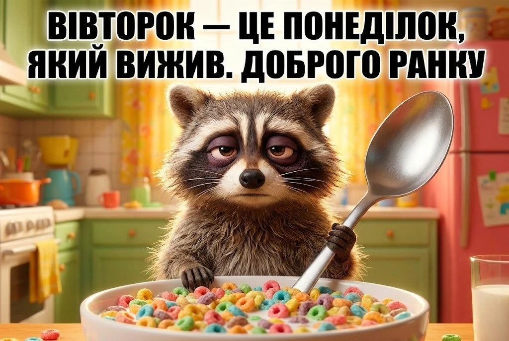 Доброго ранку вівторка: душевні побажання та найкрасивіші листівки для гарного настрою