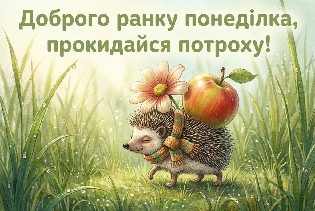 Доброго ранку понеділка: картинки та листівки для натхненного початку тижня