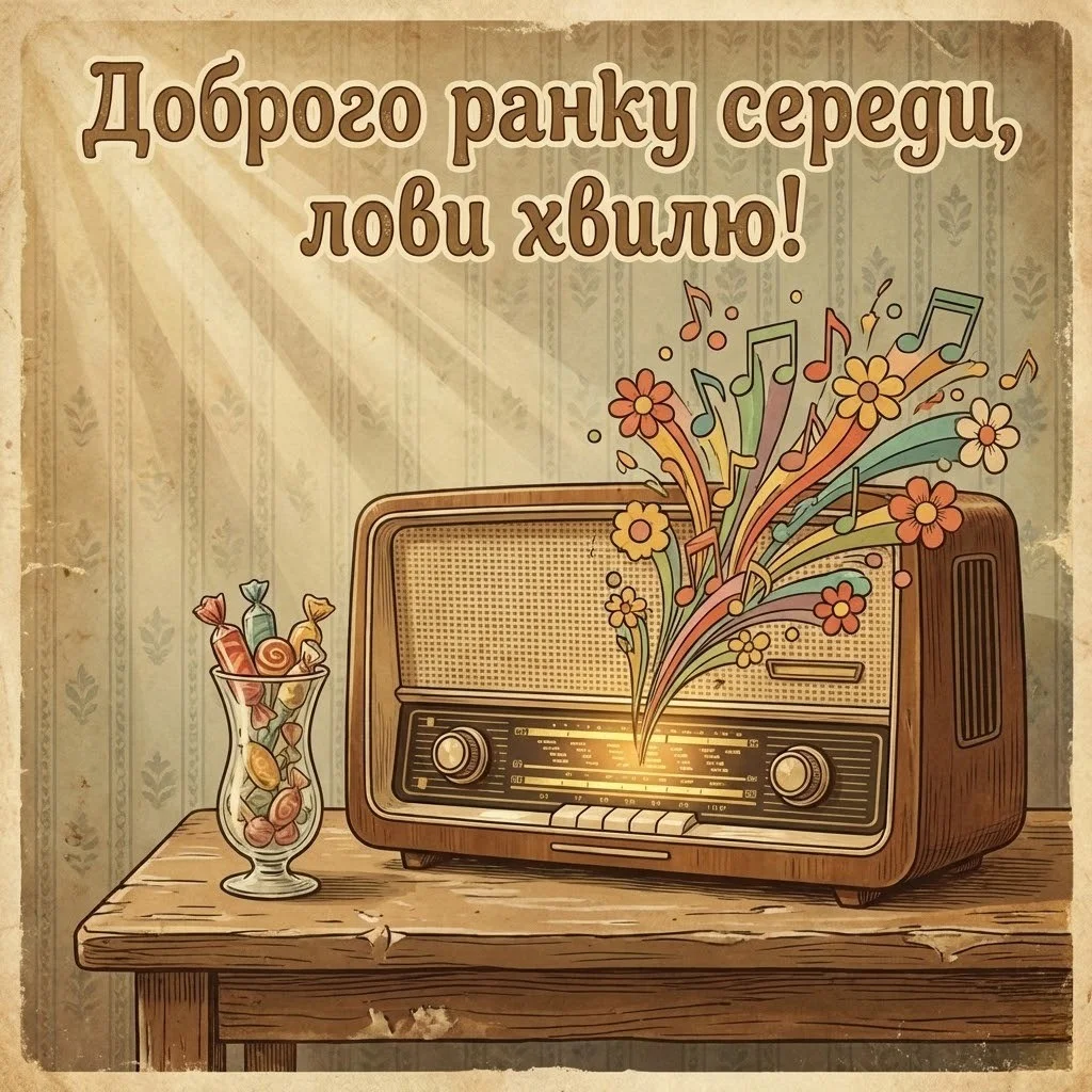 Доброго ранку середи та прикольні картинки для бадьорого настрою на весь день