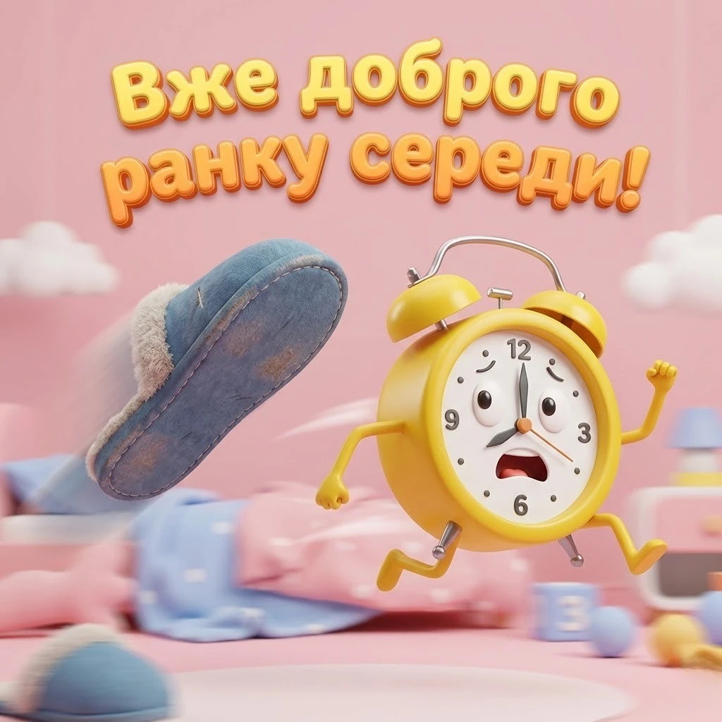 Доброго ранку середи та прикольні картинки для бадьорого настрою на весь день