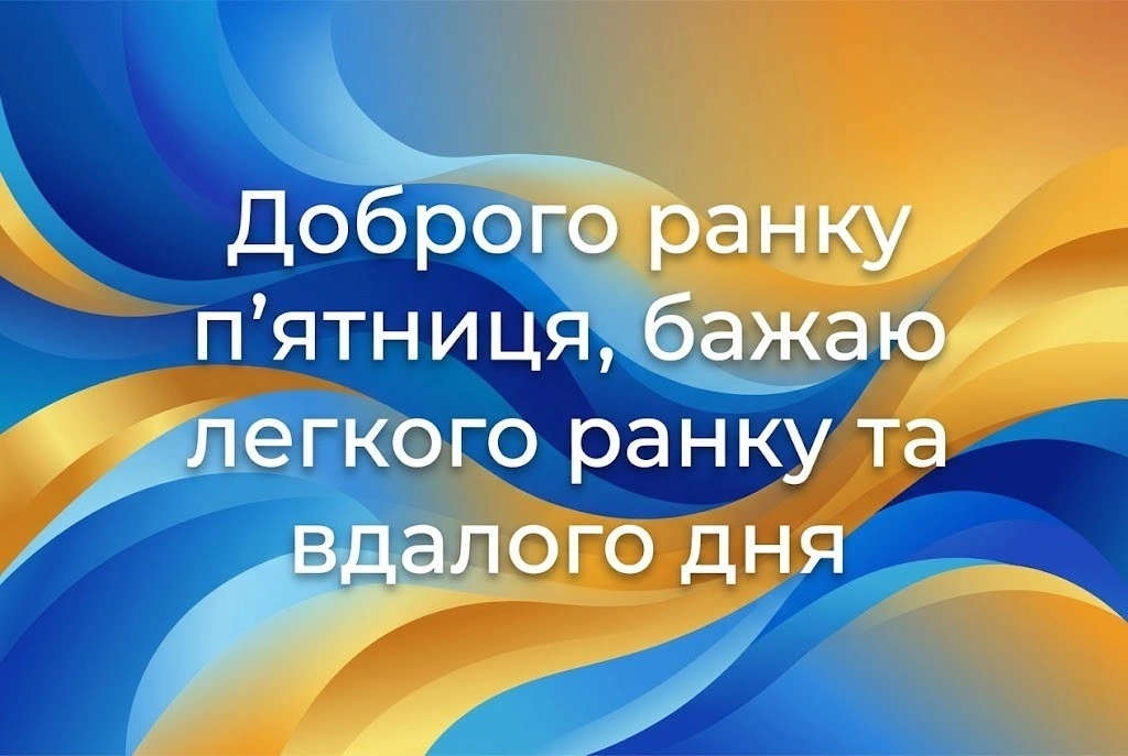 Доброго ранку п’ятниця: душевні картинки та найкращі побажання до вихідних