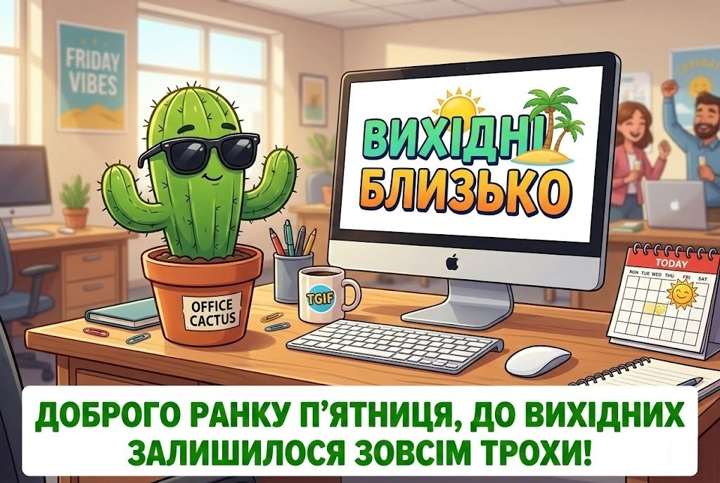 Доброго ранку п’ятниця: душевні картинки та найкращі побажання до вихідних