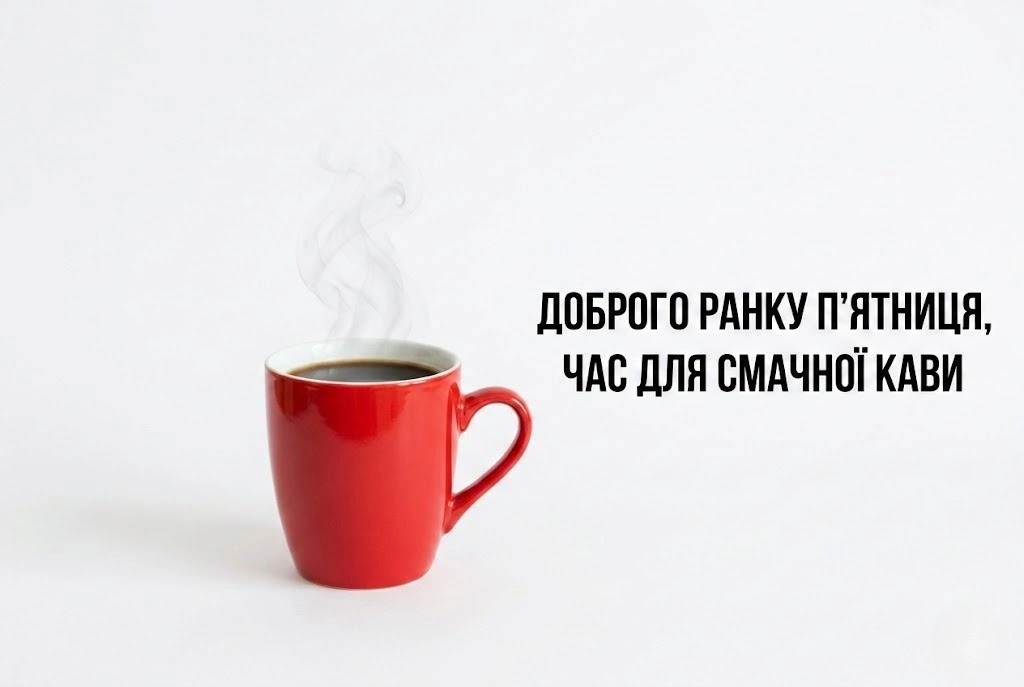 Доброго ранку п’ятниця: душевні картинки та найкращі побажання до вихідних