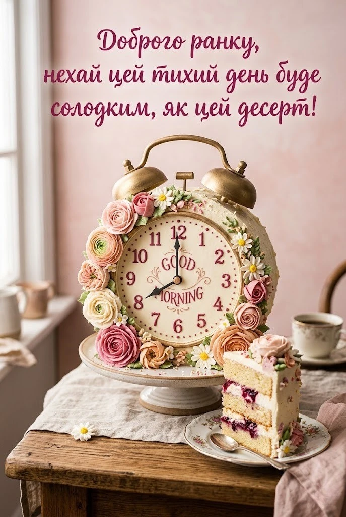 Доброго ранку та тихого дня з найкращими картинками та душевними листівками для гарного настрою