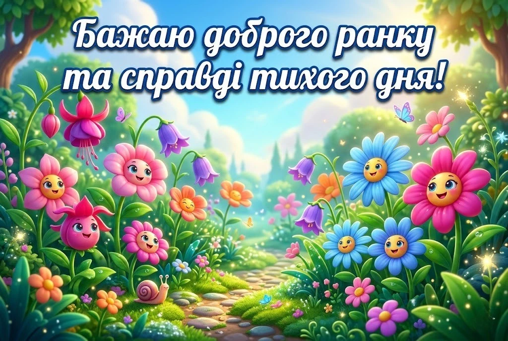 Доброго ранку та тихого дня з найкращими картинками та душевними листівками для гарного настрою