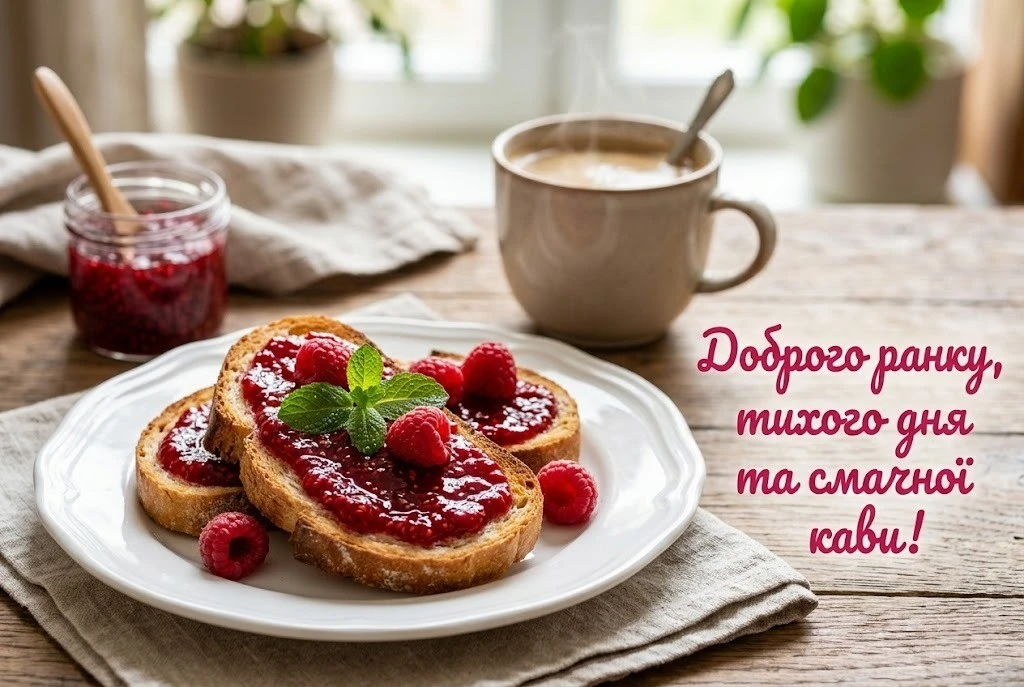 Доброго ранку та тихого дня з найкращими картинками та душевними листівками для гарного настрою