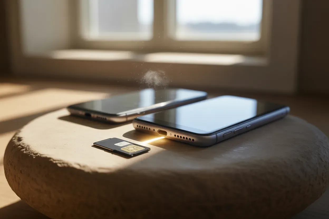 Перенесення номерів із сім карти на смартфон Android та iPhone