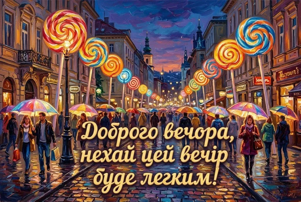 Доброго вечора: добірка душевних листівок для затишного відпочинку