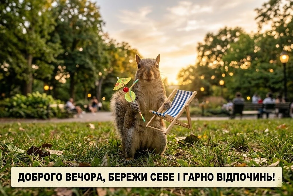 Доброго вечора: добірка душевних листівок для затишного відпочинку