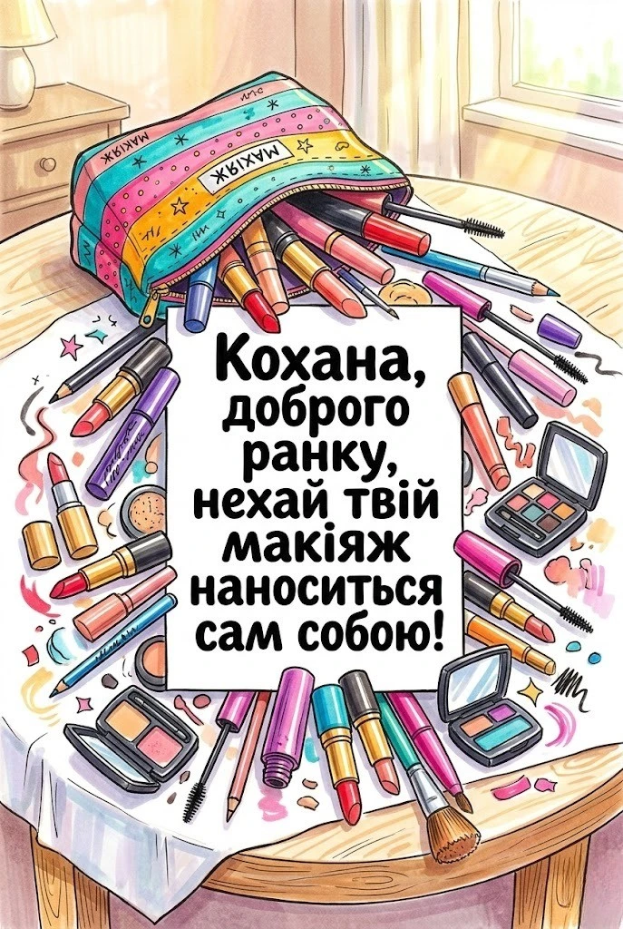 Доброго ранку, кохана: прикольні картинки та кумедні побажання для найкращого початку дня