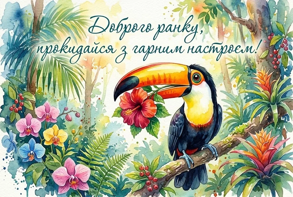 Доброго ранку та гарного настрою: душевні побажання та яскраві листівки для позитивного дня