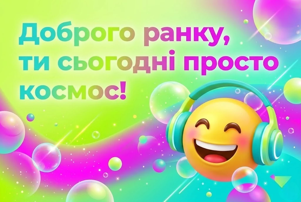 Доброго ранку та гарного настрою: душевні побажання та яскраві листівки для позитивного дня