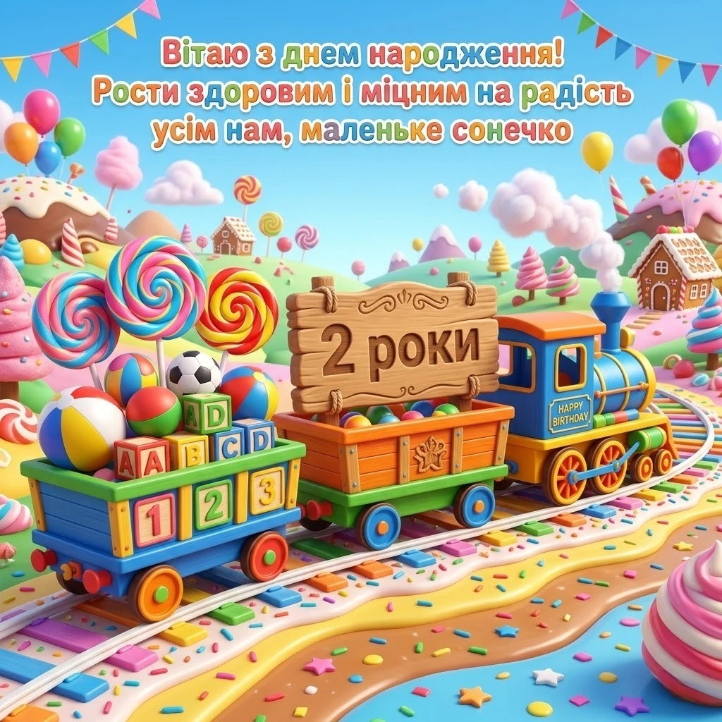 Привітання для похресника з 2-річчям: від щирого серця та душі