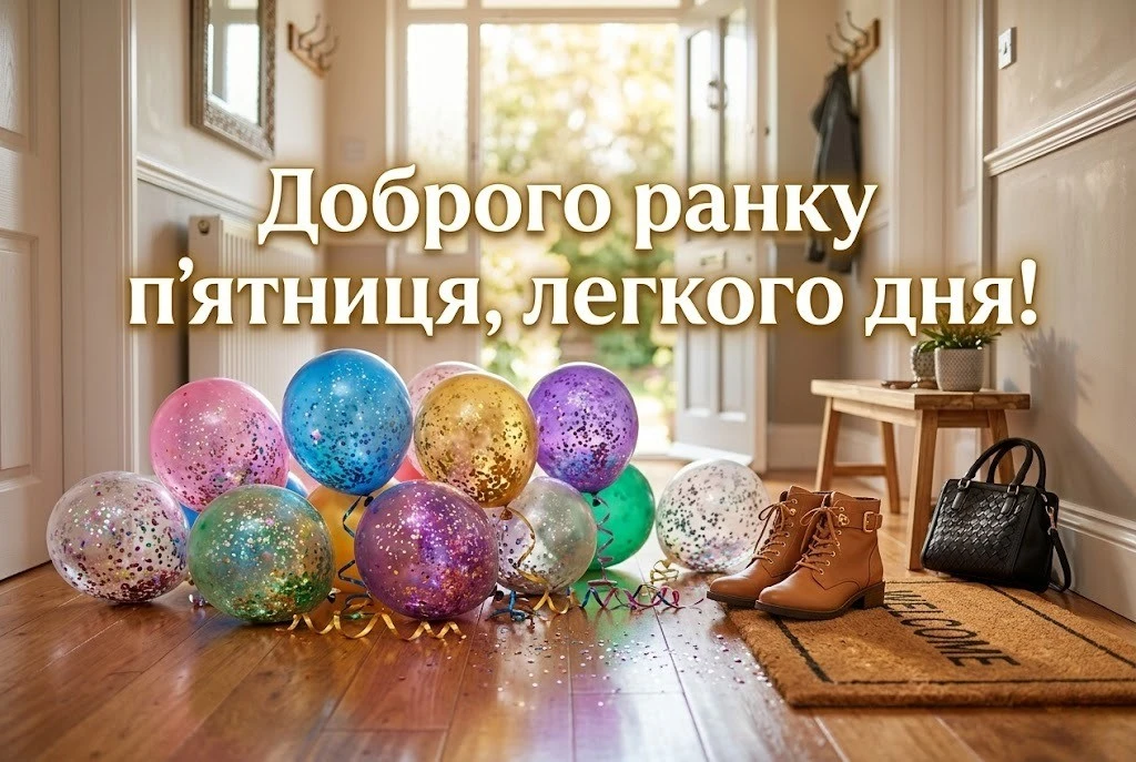 Доброго ранку п’ятниця: душевні побажання та красиві картинки для гарного настрою