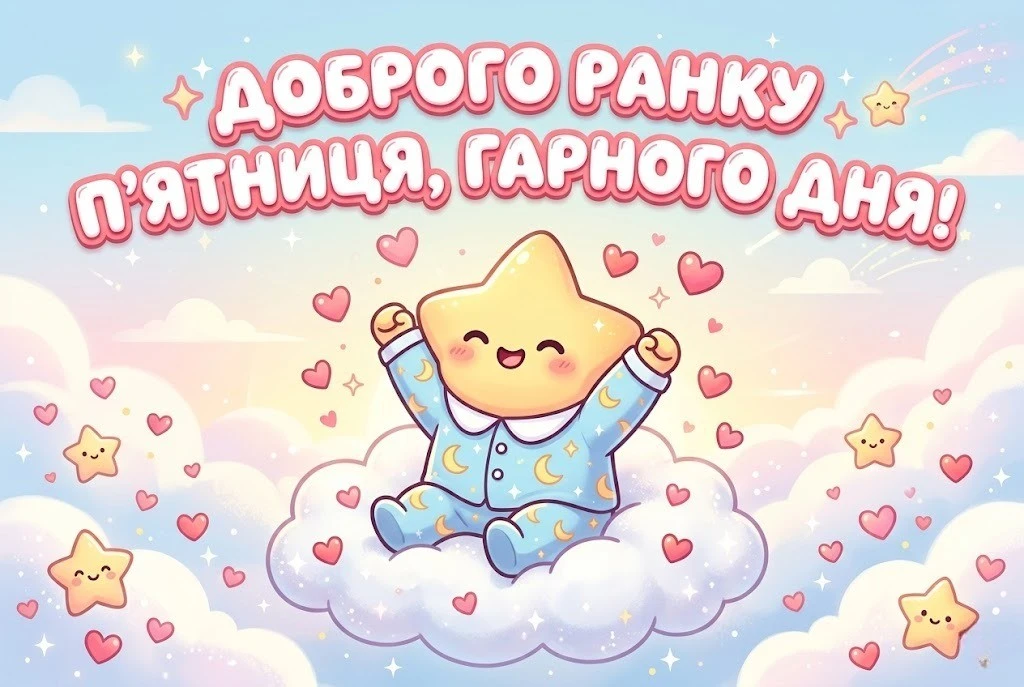 Доброго ранку п’ятниця: душевні побажання та красиві картинки для гарного настрою