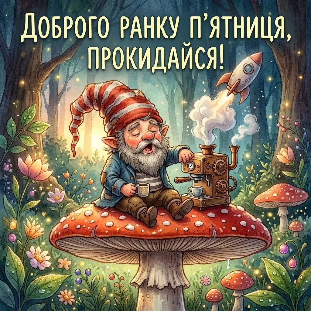 Доброго ранку п’ятниця: душевні побажання та красиві картинки для гарного настрою