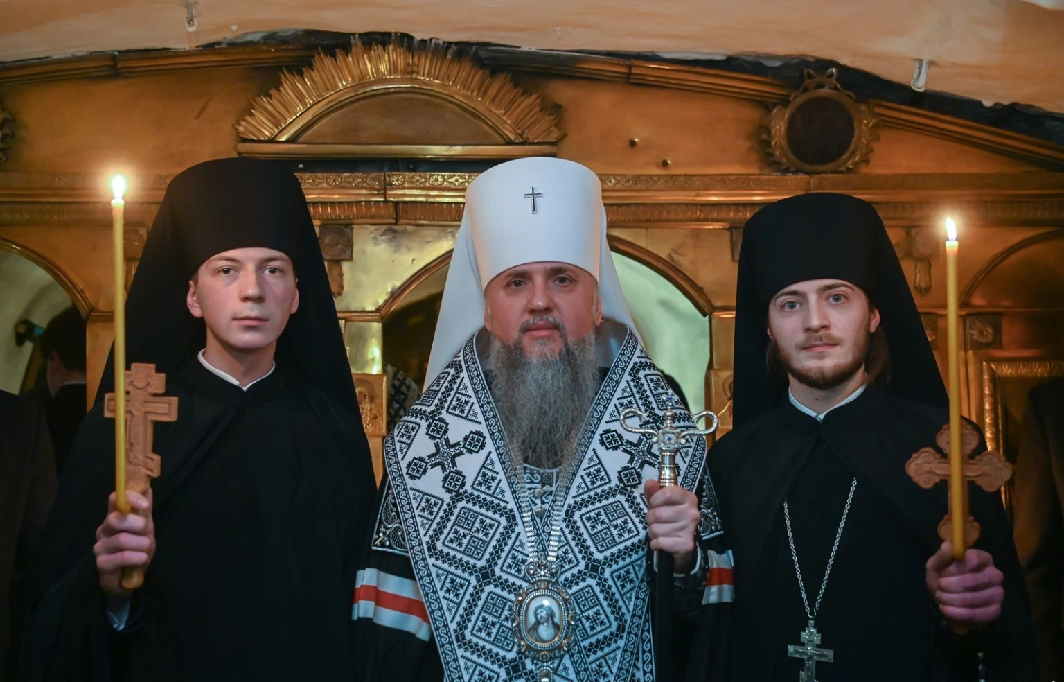 Історична подія у печерах Лаври: Епіфаній провів перший чернечий постриг