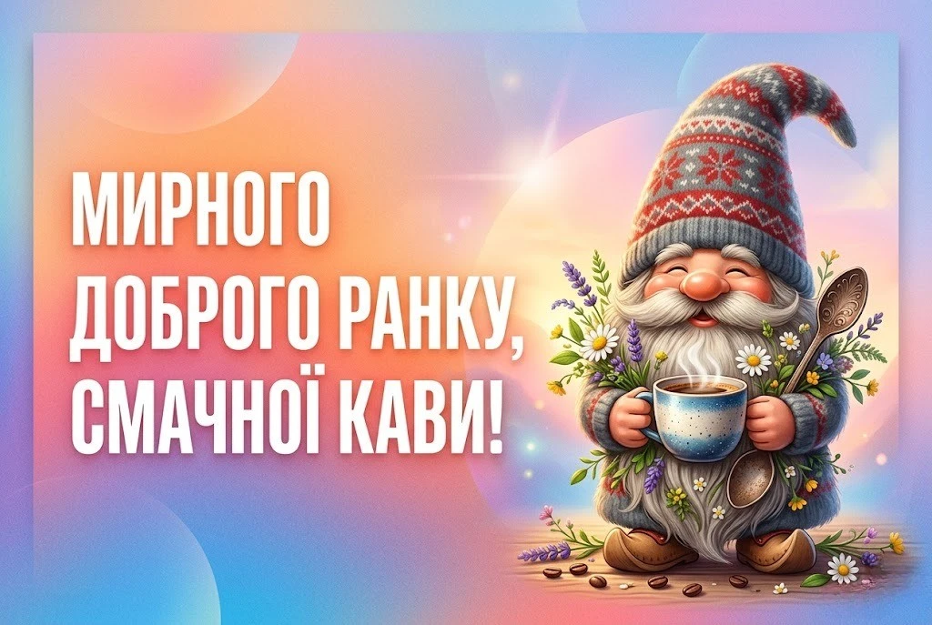 Побажання мирного доброго ранку: душевна добірка красивих картинок та листівок