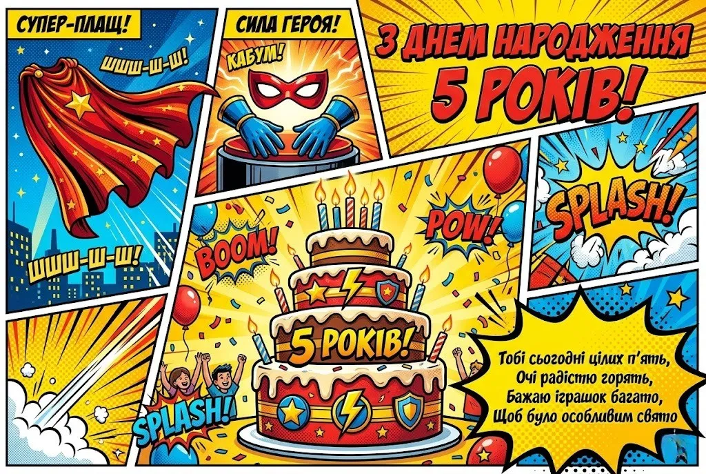 5 років хрещенику: зворушливі вітання у віршах та прозі
