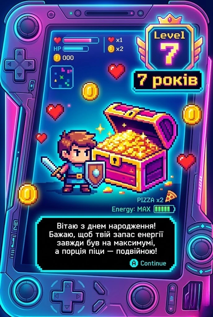 Найкращі слова на день народження для хлопчика 7 років