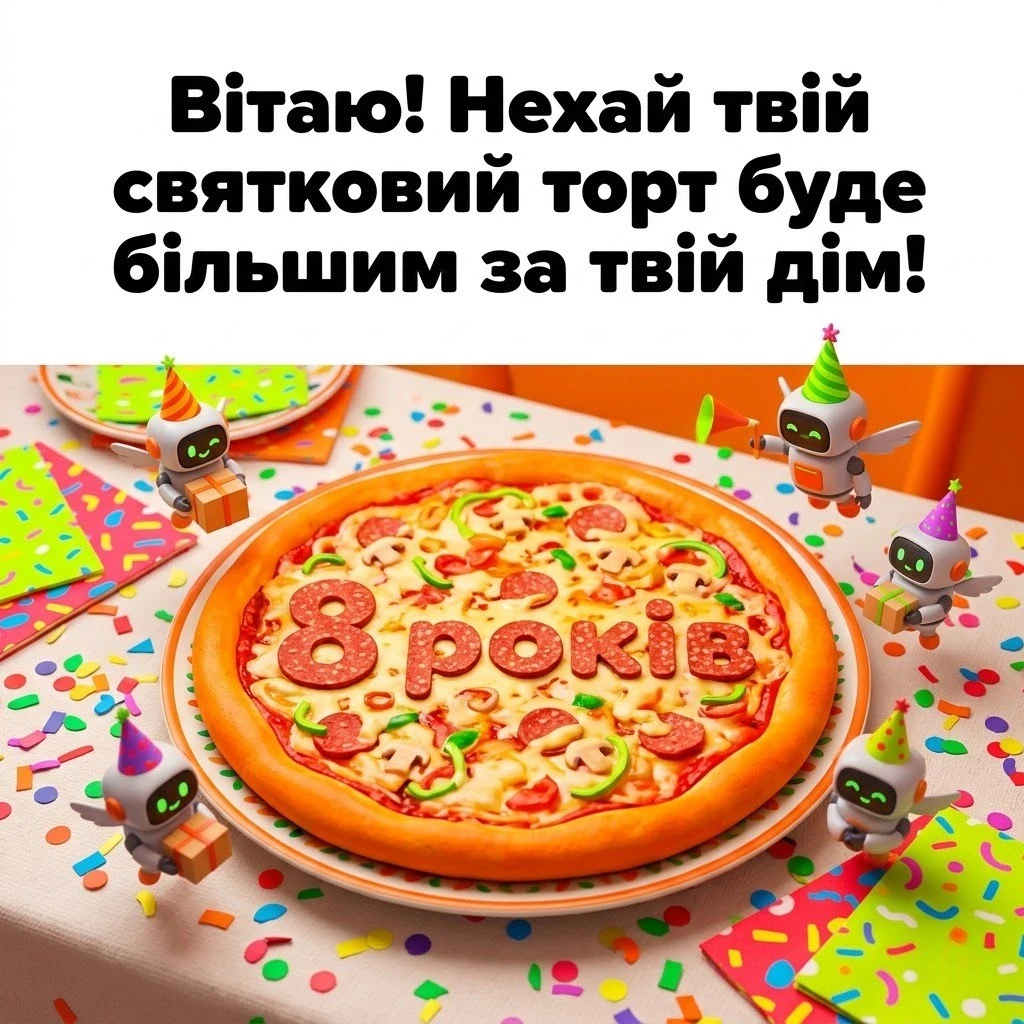 Найкращі привітання та картинки з днем народження хлопчику на 8 років