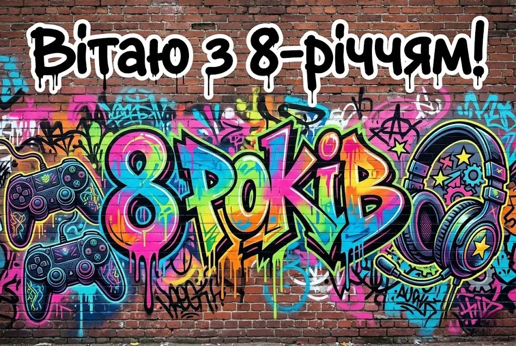 Найкращі привітання та картинки з днем народження хлопчику на 8 років