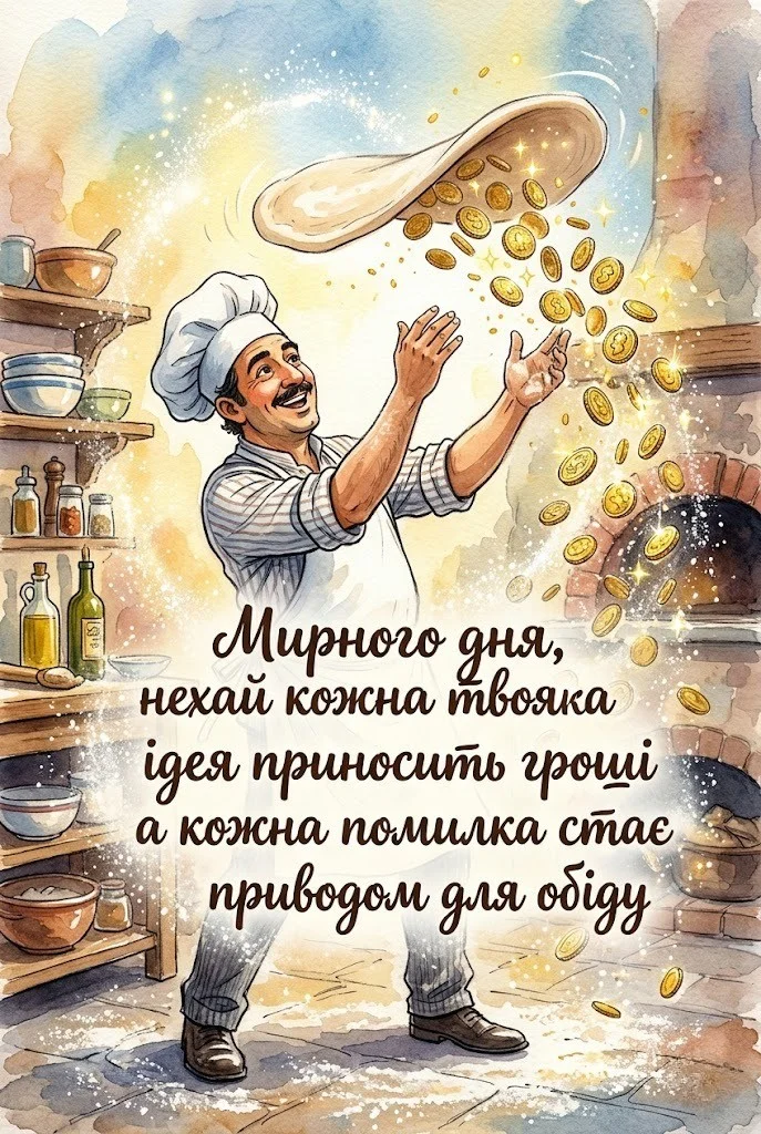 Доброго мирного дня українською: душевні побажання та прикольні листівки для гарного настрою