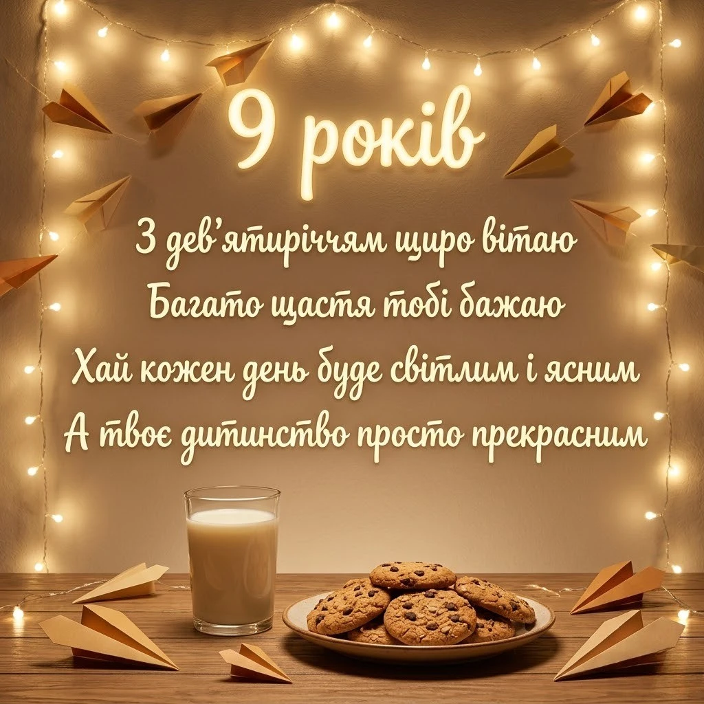 З днем народження, сину! Зворушливі привітання на 9-річчя від батьків
