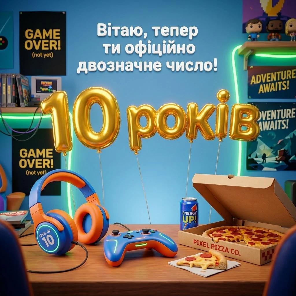 10 років нашому герою: оригінальні привітання для сина з першим ювілеєм