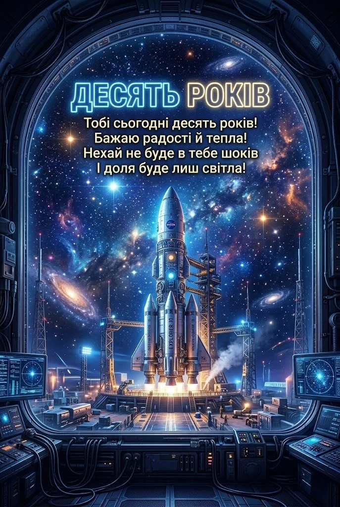 10 років нашому герою: оригінальні привітання для сина з першим ювілеєм