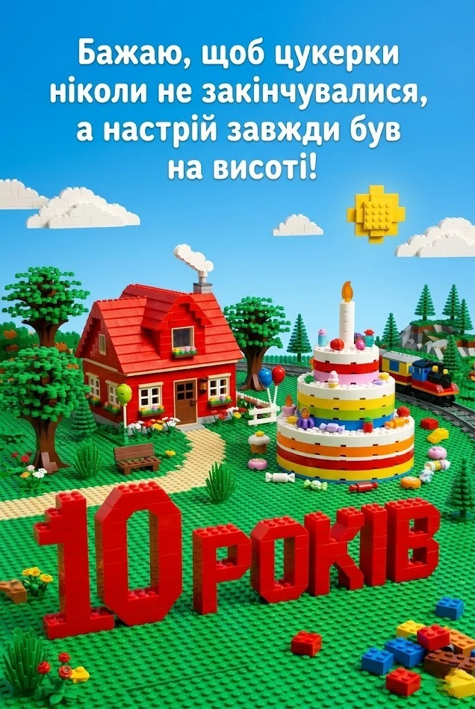 10 років нашому герою: оригінальні привітання для сина з першим ювілеєм