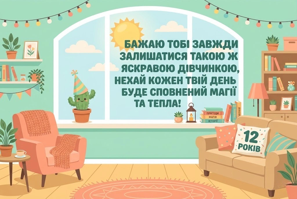 Найкращі привітання з 12-річчям дівчинці: зворушливі слова та яскраві побажання